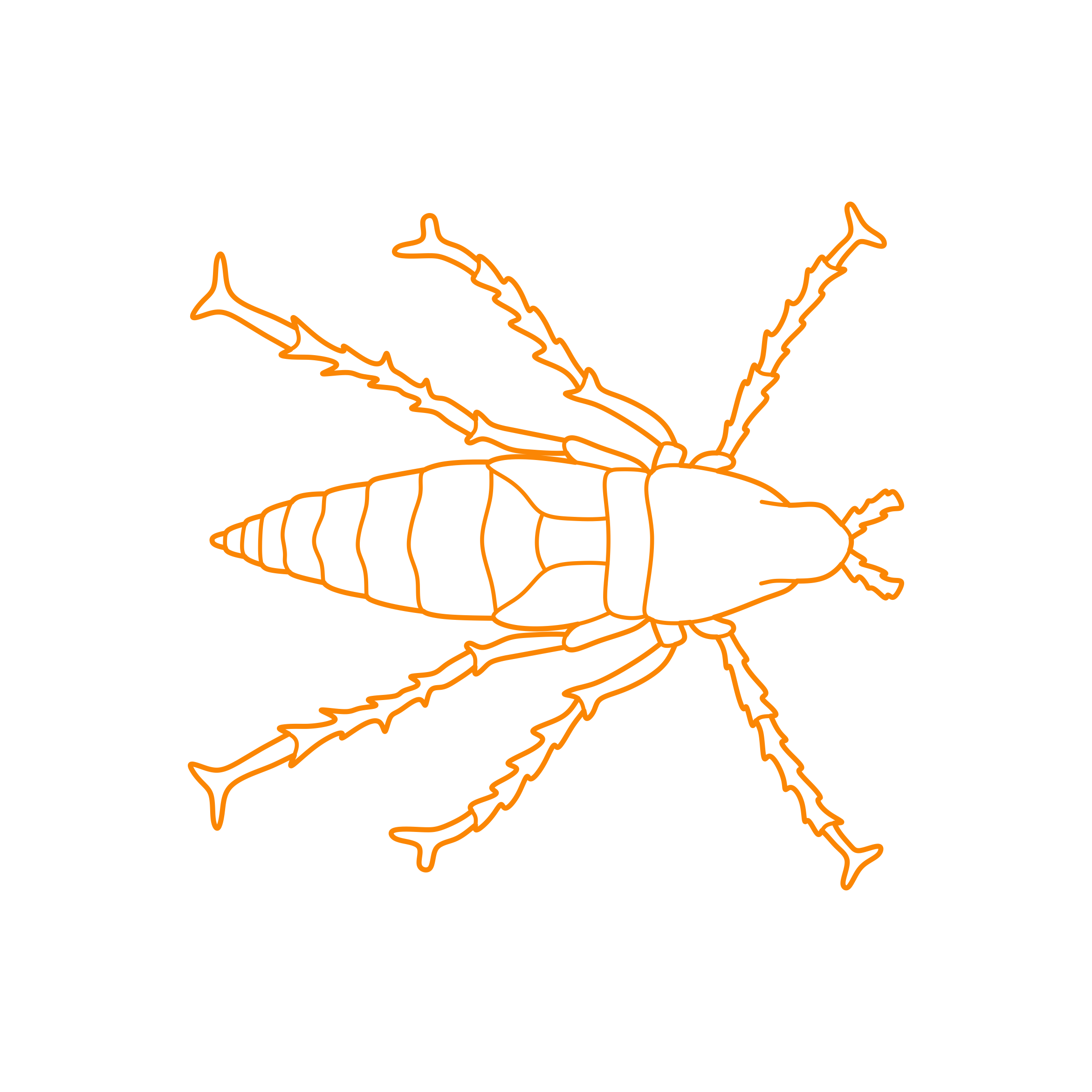 Animals Insects Sand Flea Sticker Svg Vector Free Vectors